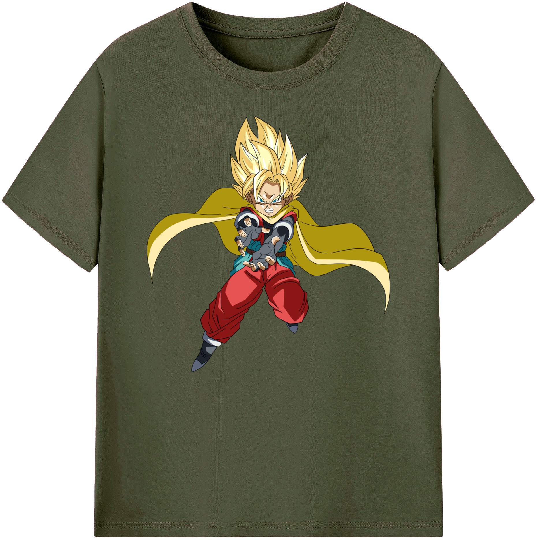 （画像用） ドラゴンボール DRAGON BALL 綿100％ メンズ半袖Tシャツ｜肌触りやわらか＆通気性